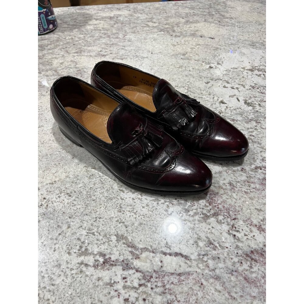 Allen Edmonds Tassel‎ Loafer Shoes - Size 12